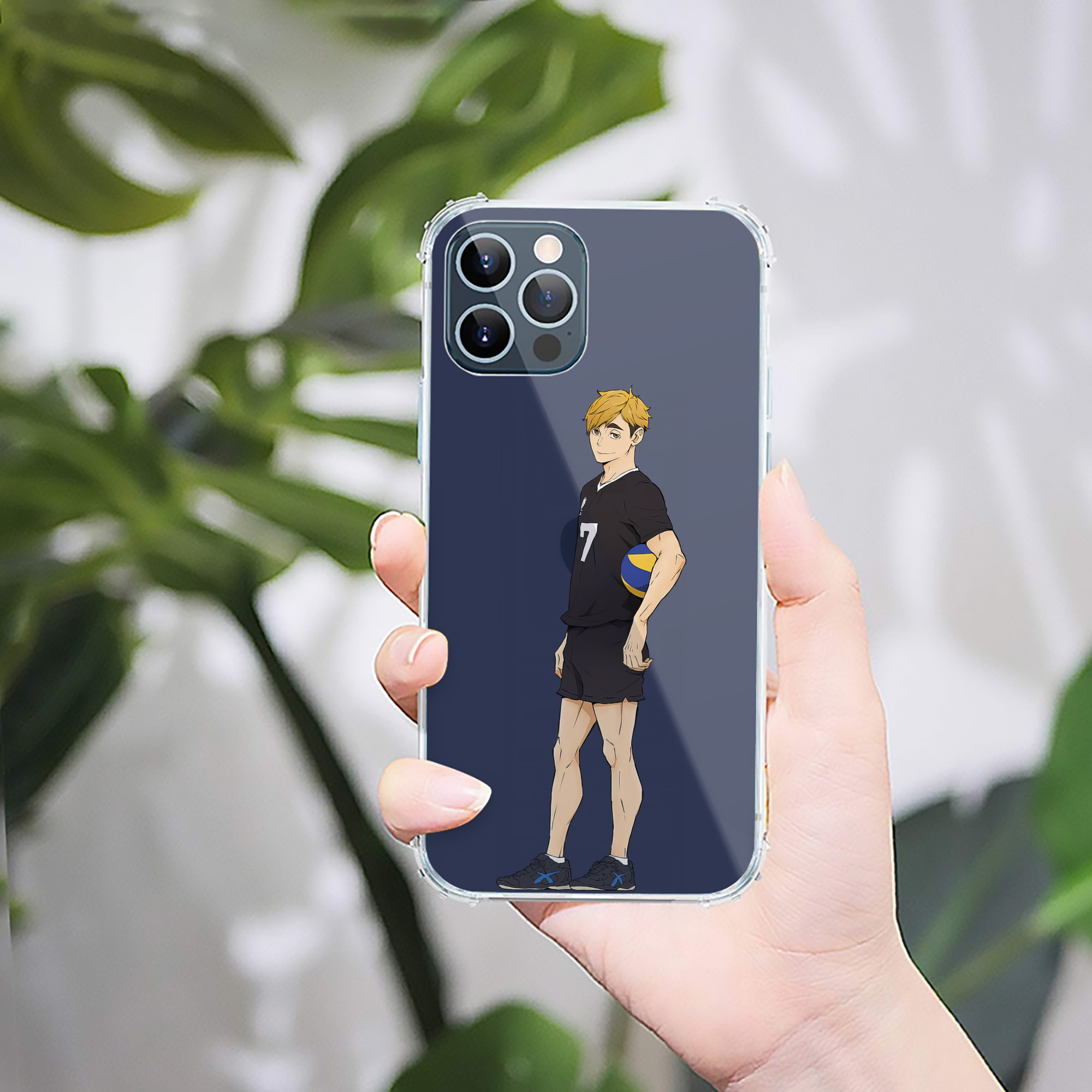 ハイキュー!! Haikyu!! 【iPhone 12シリーズ対応】透明スマホケース（クリアソフトケース）